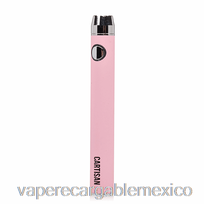 Vape Recargable Botón Carisano Vv 900 Doble Carga 510 Batería [micro] Rosa